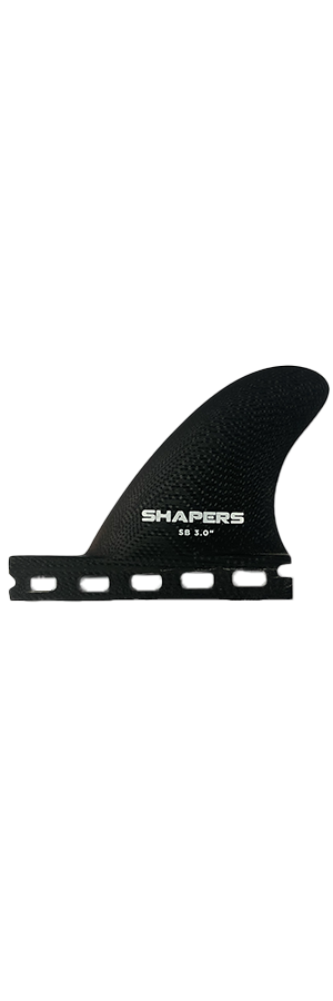 Shapers / Fiberglass Single Tab Longboard Side Bite Fin